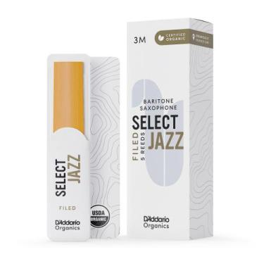 Imagem de Palheta Sax Barítono 3M (5) DAddario Organic Select Jazz - DD WOODWIND