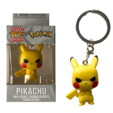 Imagem de Chaveiro pocket pop pokemon pikachu grumpy