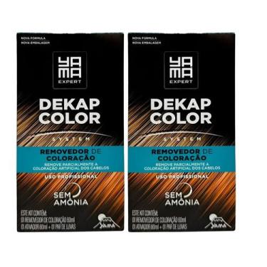 Imagem de Kit C2 Removedor de Coloração DekapColor System 120ml -Yamá - Yama