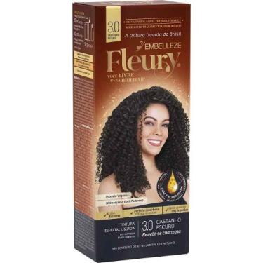 Imagem de Tintura Fleury 3.0 Castanho Escuro - Embelleze