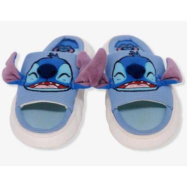 Imagem de Pantufa Chinelo Nuvem Adulto Disney Stitch licenciada Tamanho: 39/41Co