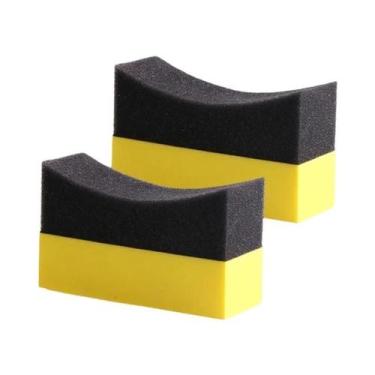 Imagem de Esponja Para Limpeza De Rodas De Carro, Limpador De Pneus, Almofada De