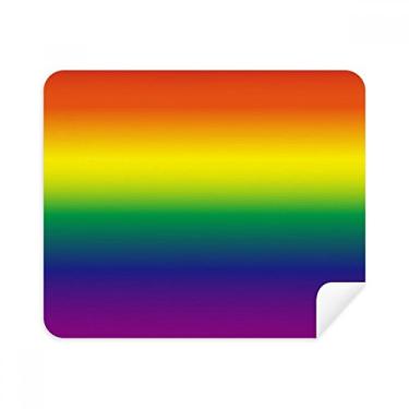 Imagem de Limpador de tela dégradé LGBT Rainbow Homo Cleaner, 2 peças, tecido de camurça