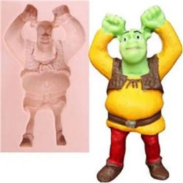 Imagem de Molde De Silicone Shrek Corpo Resina, Confeitaria, Biscuit Molds Planet