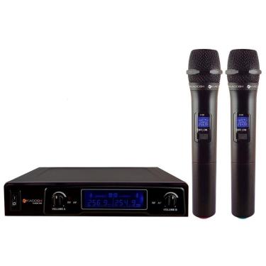 Imagem de Microfone Sem Fio Duplo Kadosh Kdsw-302M