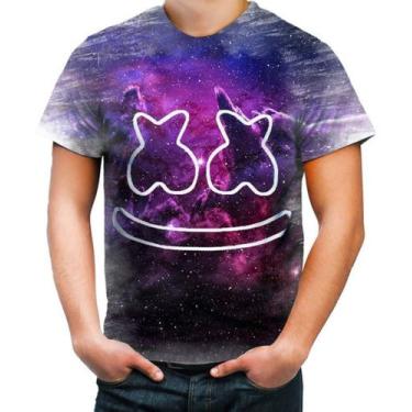 Imagem de Camisa Camiseta Fortnite Ponto Zero Game Marshmello Art 03 - Estilo Kr