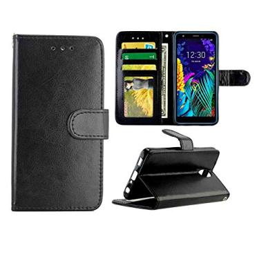 Imagem de YUNCHAO Caixa de telefone Para LG K30 Texture Leather Horizontal Flip Caixa Protetora com suporte e Card Slots & Carteira & Follow Frame capa para celular