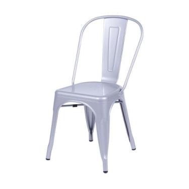 Imagem de Cadeira Tolix Iron Titan Aço Cinza - Or Design