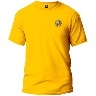 Imagem de Camiseta Harry Potter Lufa-Lufa Classic Masculina 100% Algodão Primeir
