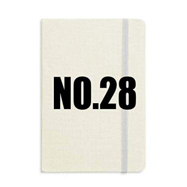 Imagem de Lucky No.28 Número Nome Notebook Capa Rígida Diário Clássico A5 Presente