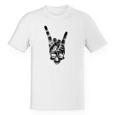 Imagem de Camiseta Unissex Divertida Hang Loose Skull - Alearts