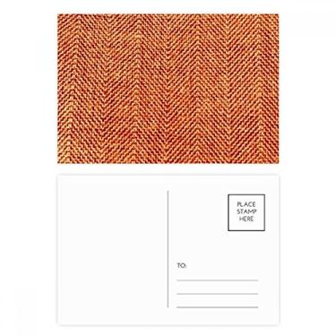 Imagem de Cartão postal abstrato de tecido marrom linho, cartão de felicitações de aniversário