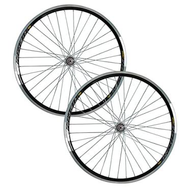 Imagem de Par De Rodas Aro 26x1.1/2 Vzan Escape 260 Rolamentado Preto