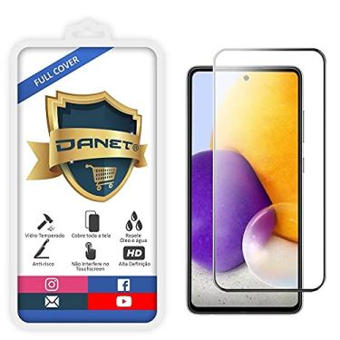 Imagem de Pel�cula De Vidro Temperado 3D Full Cover Para Samsung Galaxy A72 com Tela de 6.7" Polegadas - Prote��o Blindada Que Cobre Toda A Tela - Danet