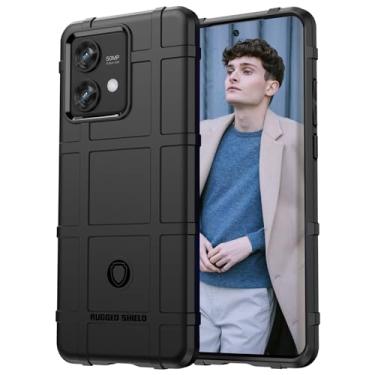 Imagem de Ephoou Capa de ajuste fino para Motorola Edge 40 Neo, [Série Rugged Shield] grau militar à prova de choque [testada contra quedas] e função de proteção de lente de câmera para celular Motorola Edge 40
