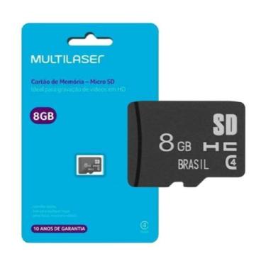 Imagem de Cartão de memória multilaser 8gb