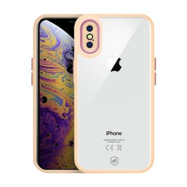 Imagem de Capa Case Capinha Lite Rosa para iPhone - Gshield, Rosa - iPhone X/XS