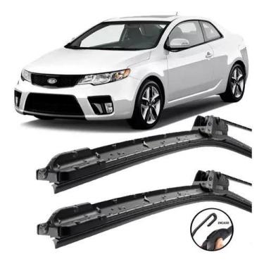 Imagem de Palhetas Silicone Limpador Parabrisa Kia Cerato 2009 A 2012 - NA TELA-