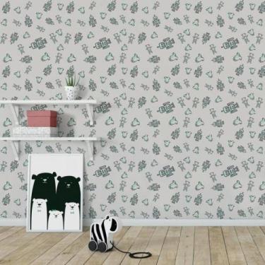 Imagem de Papel de Parede Kids Robô Ursinho Baby - Mais de Casa