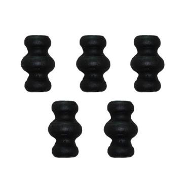Imagem de Kit 5 Anueto em Ferro Fundido Decoração Grade Portão N12 6cm - Fundiçã