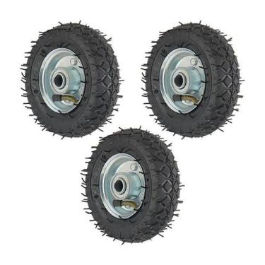 Imagem de Kit 3 un roda pneum. ajax cargo speed 6x2 - 4l - rolam. 5/8"