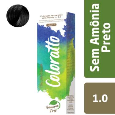Imagem de Coloração 1.0 Preto Coloratto 60G