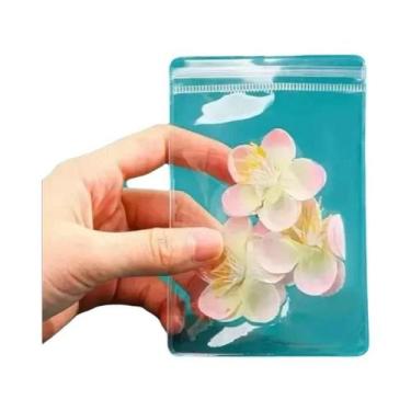 Imagem de Bolsas De Armazenamento De Joias Em PVC Transparente Com Zíper Para Br