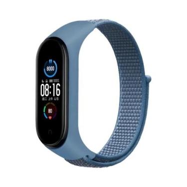Imagem de Pulseira De Nylon Respirável Para Xiaomi Mi Band 7 6 5 4 3 8, Correia 