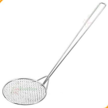 Imagem de Escumadeira Para Fritura 14cm Aramada Profissional Promoção - DAIFPRO