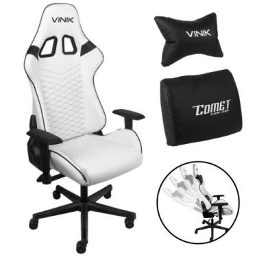 Imagem de Cadeira Gamer Escritório Giratória Ergonômica de Alta Qualidade Comet 