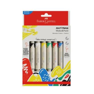 Imagem de Marcadores MultiMark Multisuperfície Cores Básicas Faber-Castell