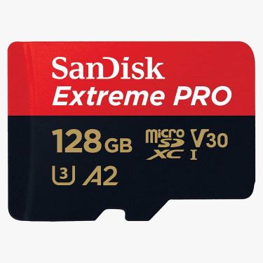 Imagem de Memoria Micro Sd Sandisk 128Gb Extreme Pro A2 V30 200Mb/S