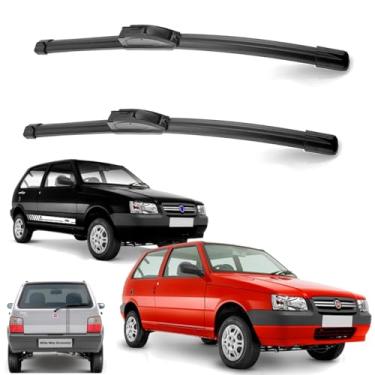 Imagem de Palheta Limpador Parabrisa Uno Mille 1984 á 2013 Dianteiro e Traseiro