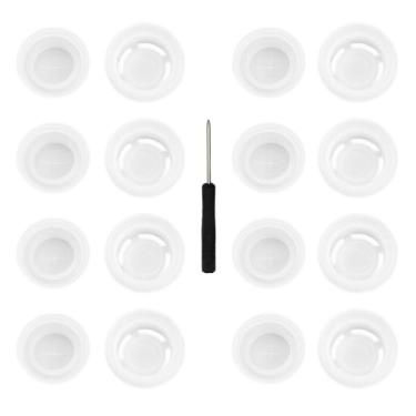 Imagem de Kit de acessórios de garrafa de água Gatorade com 8 peças de válvulas de substituição compatíveis com Gatorade GX 850 g/Squeeze Bottle 947 ml Sem vazamento Tampa livre de BPA Conjunto de acessórios de