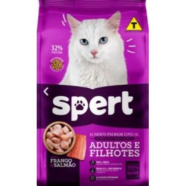 Imagem de Ração Spert Gatos Adultos E Filhotes Frango E Salmão 3 kg