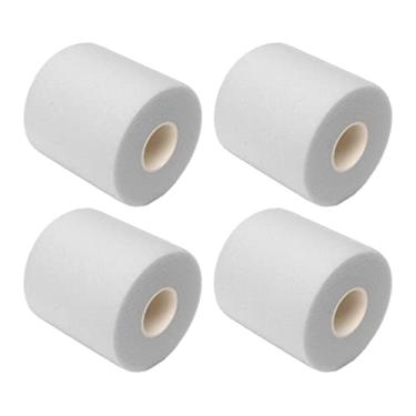 Imagem de Envoltório de Pele Esportiva, Bandagem de Fitness, Esponja de PU 4PCS, Forte Resistência à Tração, Maior Conforto, Boa Permeabilidade para Corrida (Branco)