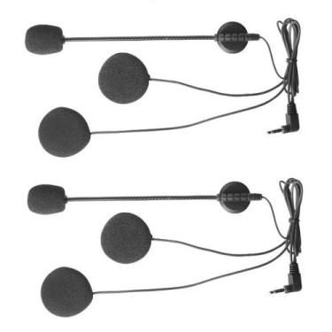 Imagem de Kit 2 Fones Intercomunicador Moto V6 Pro Conector P2 - Teleheer