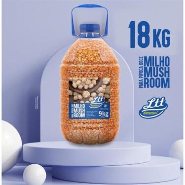 Imagem de Milho para pipoca mushroom 18 kilo 2 galão  - lttalimentos
