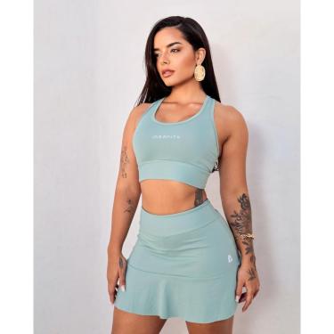 Imagem de Combo Kit Feminino Insanity Top Lovely Short Saia Charming-Feminino