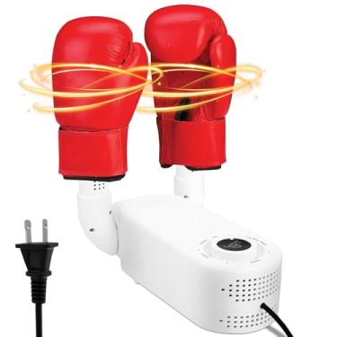 Imagem de Secador de sapatos, secador de luvas e aquecedor de botas com soprador de calor, rack e temporizador ajustáveis portátil, design dobrável e secagem rápida para sapatos, luvas, chapéus, meias, botas de