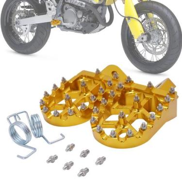 Imagem de Pegas de motocicleta IUVWISN Universal para Pit Bike Gold