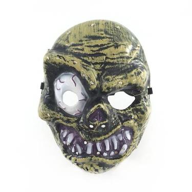 Imagem de Halloween Led Glowing Props Máscara de rebite de quatro cores Hot Funn