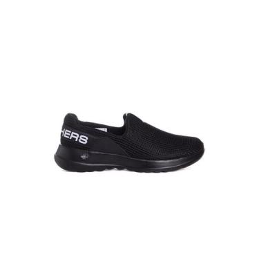 Imagem de Tênis Feminino Skechers Go Walk Joy Slip On Preto/Preto, 35
