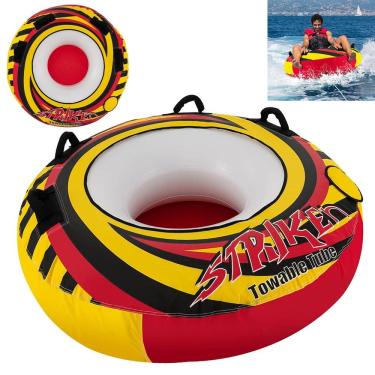 Imagem de Boia Rebocavel Jetski Lancha Barco Caiaque Disco Aquatico Praia Piscina Verao Tubo Inflavel