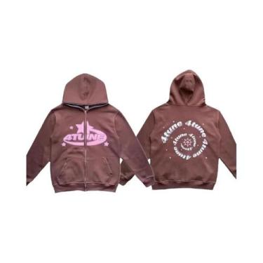 Imagem de Moletom Feminino Oversized Com Estampa De Estrela Retrô Y2K, Estilo Ca