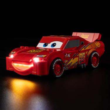 Imagem de Nitemode Light Kit Compatible with Lego Speed Champions Lightning McQueen, Upgraded Pixar Cars Models Set Lighting Accessories (No Model)