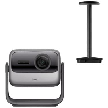 Imagem de Projetor 4K Laser Triplo JMGO N1S Ultimate+ Metálico Gimbal 360° 3300 Lumens ISO Resolução 4K N1S Ultimate+?