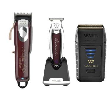 Imagem de Combo Wahl Magic Clip Cordless + Detailer + Shaver Finale Bivolt, Bivo