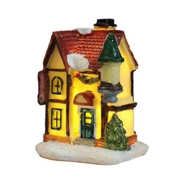 Imagem de Decorações De Luz Para Casa De Natal Para Crianças, Presente De Natal 