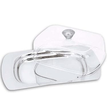 Imagem de Hauskraft MTGR-004 Manteigueira em Inox, Prata/Transparente